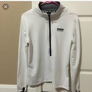 white PINK sweatshirt